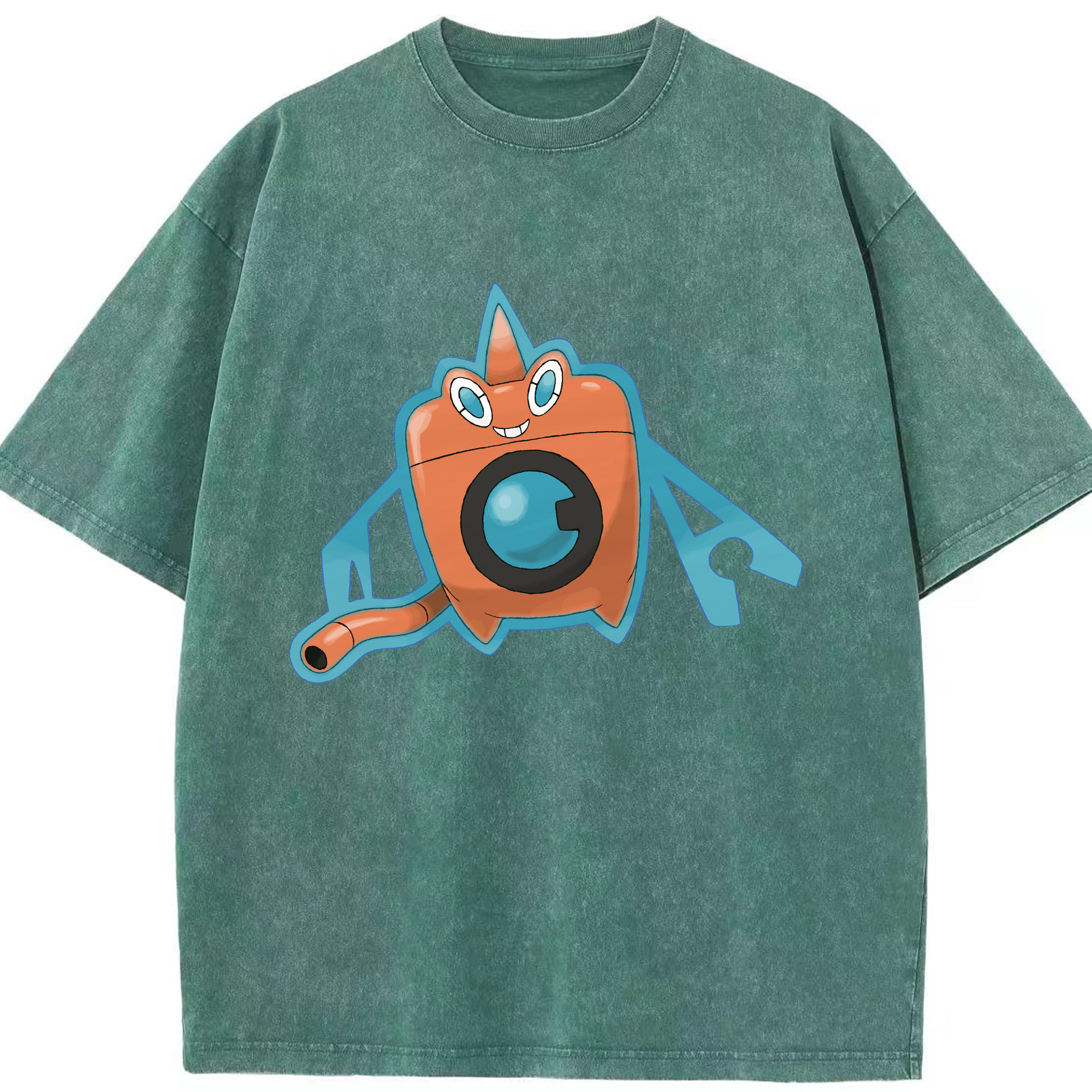 （画像用） ポケットモンスター Pokémon 綿100% ヴィンテージ風 半袖Tシャツ（フロントプリント）